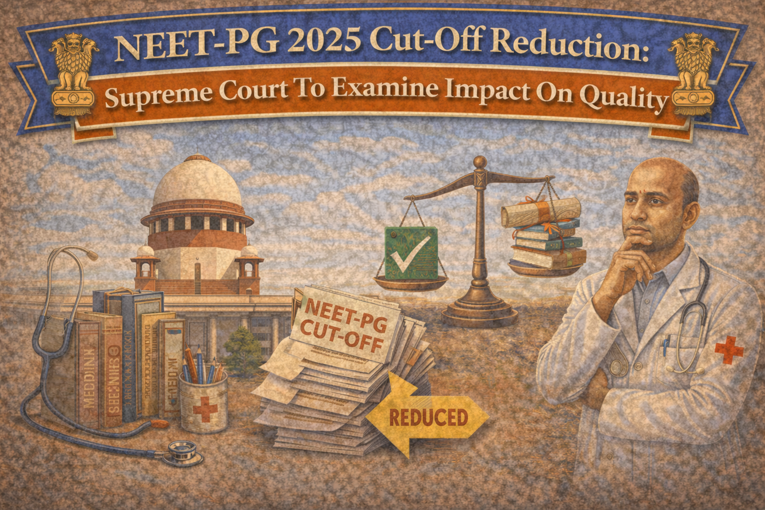NEET-PG 2025 Cut-Off Reduction: Supreme Court To Examine Impact On Quality